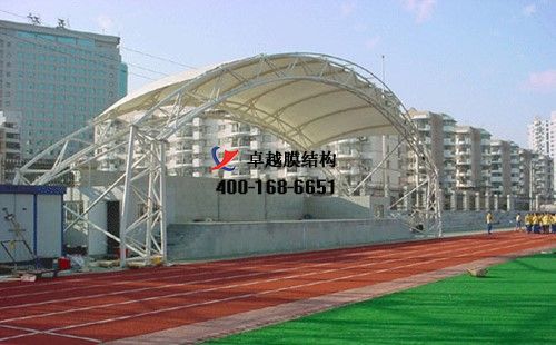 登封<font color='red'>膜結(jié)構(gòu)看臺</font>/舞臺【登封市實(shí)驗(yàn)高級中學(xué)等】設(shè)計(jì)施工案例