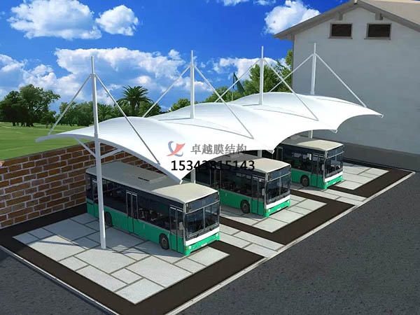 膜結構車棚基礎強度是什么？